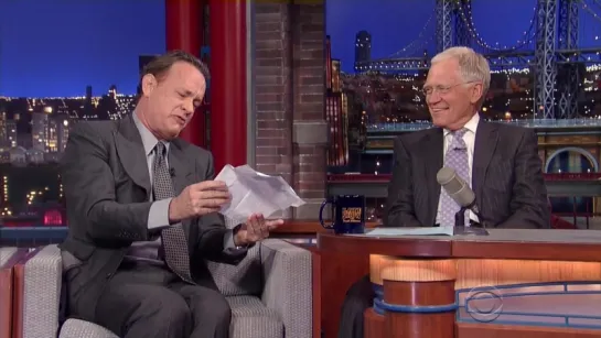 David Letterman 2015.05.18 Tom Hanks