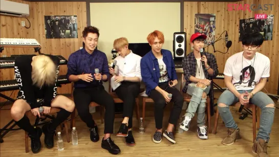 [LIVE] 26.07.2015 BEAST - Gotta Go To Work @ Live on STARCAST On Air