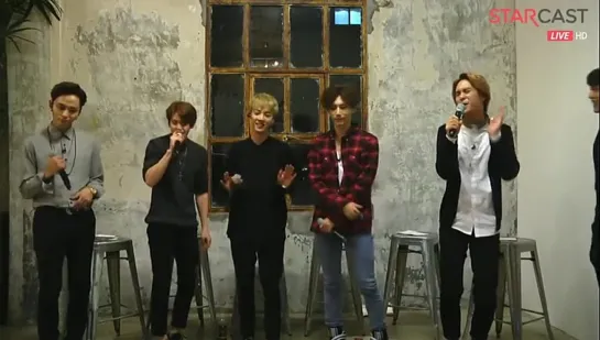 [LIVE] 16.10.2014 BEAST - No More @ Live on STARCAST On Air