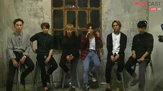 [LIVE] 16.10.2014 BEAST - 12:30 @ Live on STARCAST On Air