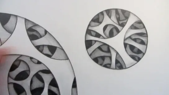 How to Draw a 3D Illusion using Circles