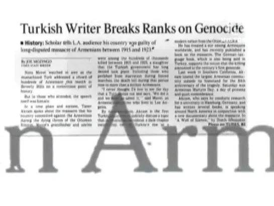 Почему Турция не признает Армянский геноцид. Отрывок - Armenian Genocide (дф, США, 2005)