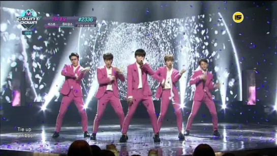 [PERF] 14.07.2016 BEAST - Ribbon @ Live on Mnet M!Countdown