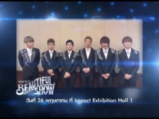 [TEASER] 18.04.2012 BEAST World Tour "Beautiful Show" in Thailand TV Commercial