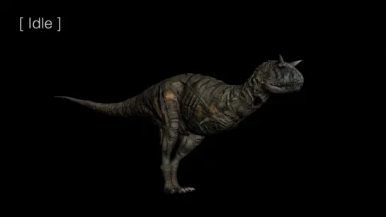 Carnotaurus animation