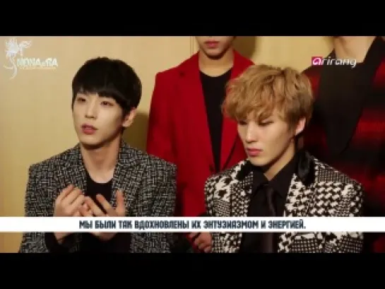 [RUS SUB: INTERVIEW][09.03.14] B.A.P: "1004" (Angel) @ Pops in Seoul