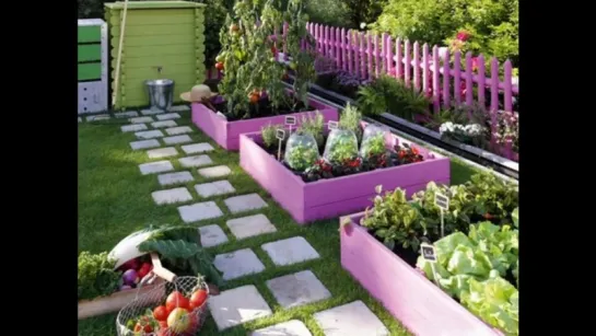 [Garden Ideas] raised bed vegetable gardening.