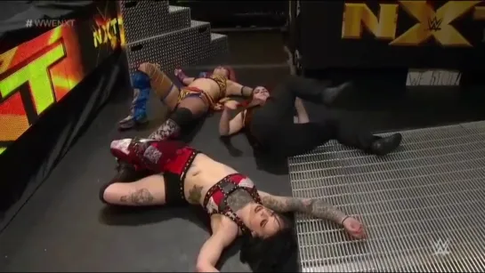 Asuka vs Nikki Cross vs Ruby Riot (NXT Women's title)