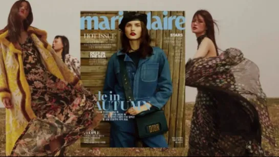 Журнал Marie Claire Korea Октябрь 2017г