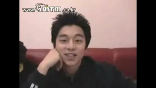 17-Jan-2002 Congratulatory Message from Gong Yoo