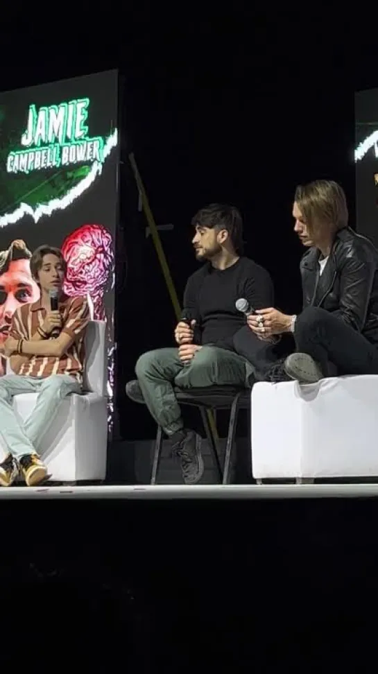 Raphael Luce and Jamie Campbell Bower QA @ Monterrey, 2023 _ Horror Fest