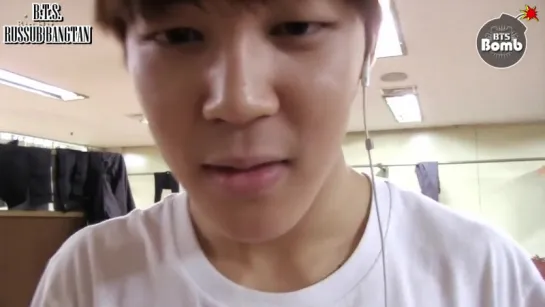 RUS SUB   BANGTAN BOMB  Focus on Jimin'...ther look (720p)