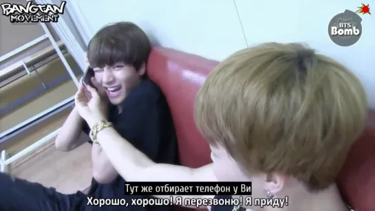 [rus sub] [BANGTAN BOMB] Jimin is on the phone with Ms.ARMY - YouTube