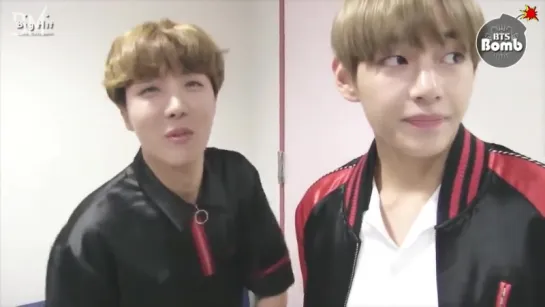 [RUS SUB][BANGTAN BOMB] j-hope & V did Ingigayo Special MC!! - YouTube