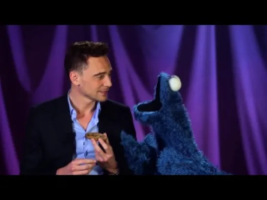 Cookie Monster Learns a Lesson from Tom Hiddleston