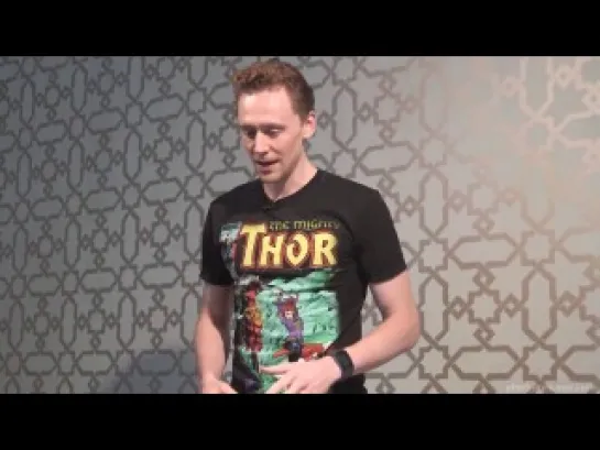 Tom Hiddleston dancing