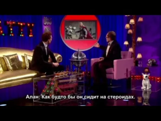 Tom Hiddleston on Chatty Man (rus sub)