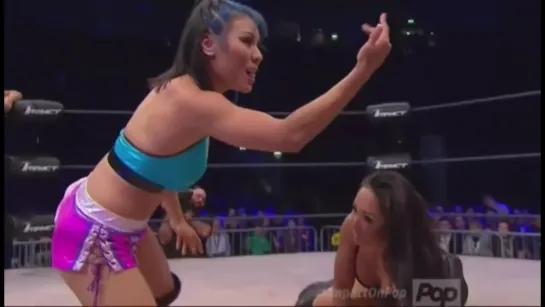 Madison Rayne & Gail Kim vs The Dollhouse (Jade & Marti Bell)(w/Rebel)