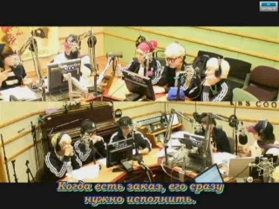 B.A.P @ Sukira (Super Junior Kiss  the Radio) [рус. суб]