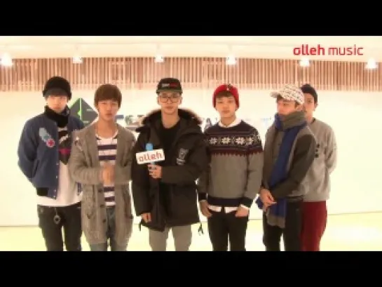 [VIDEO MESSAGE][12.02.2013] B.A.P - Olleh Music Greeting