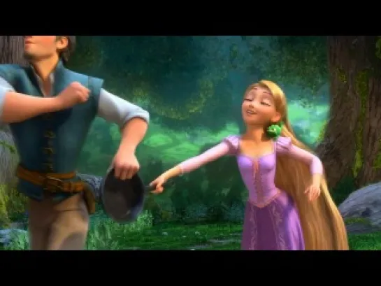 Tangled Trailer 2 Русский дублированный [720p]