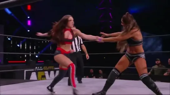 Dr. Britt Baker DMD (w/Rebel) vs Skye Blue