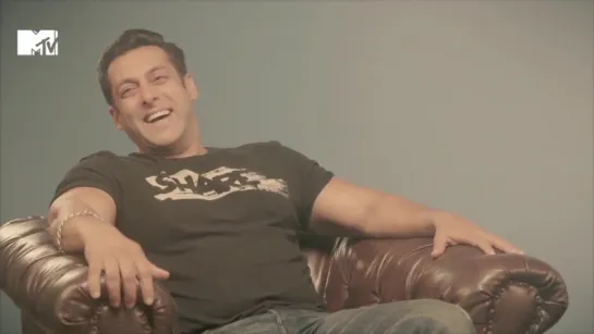 Salman Khan @ MTV Insider with AfroBawa