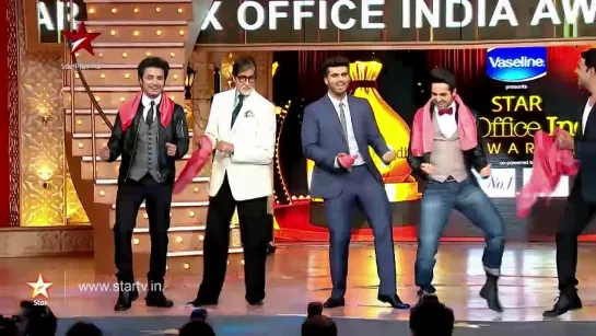 Bollywood superstars share the stage on STAR Box Office India Awards