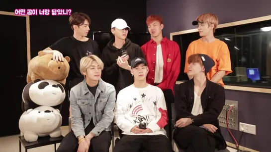 [VK][29.07.2019] We Bare Bears x MONSTA X BEHIND SCENE & INTERVIEW