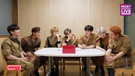 [VK][11.01.2019] Monsta X Impersonate Michael Jackson @AskAnythingChat