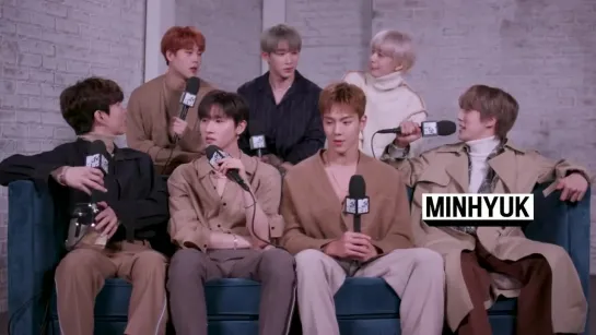 [VK][20.12.2018] MONSTA X interview @MTV News