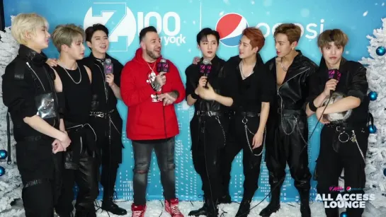 [VK][07.12.2018] Monsta X Explains How They Do Christmas in Korea @Z100 New York