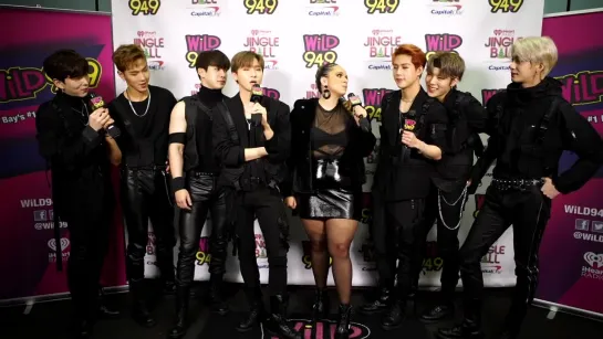 [VK][02.12.2018] Monsta X talks at Jingle Ball @WiLD949