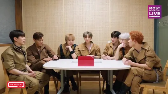 [VK][18.11.2018] Monsta X Talk iHeart Radio Jingle Balls @AskAnythingChat