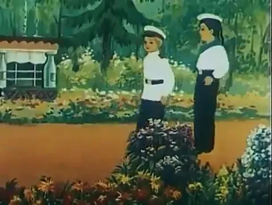 Мультфильм "Друзья товарищи" (1951,СССР)