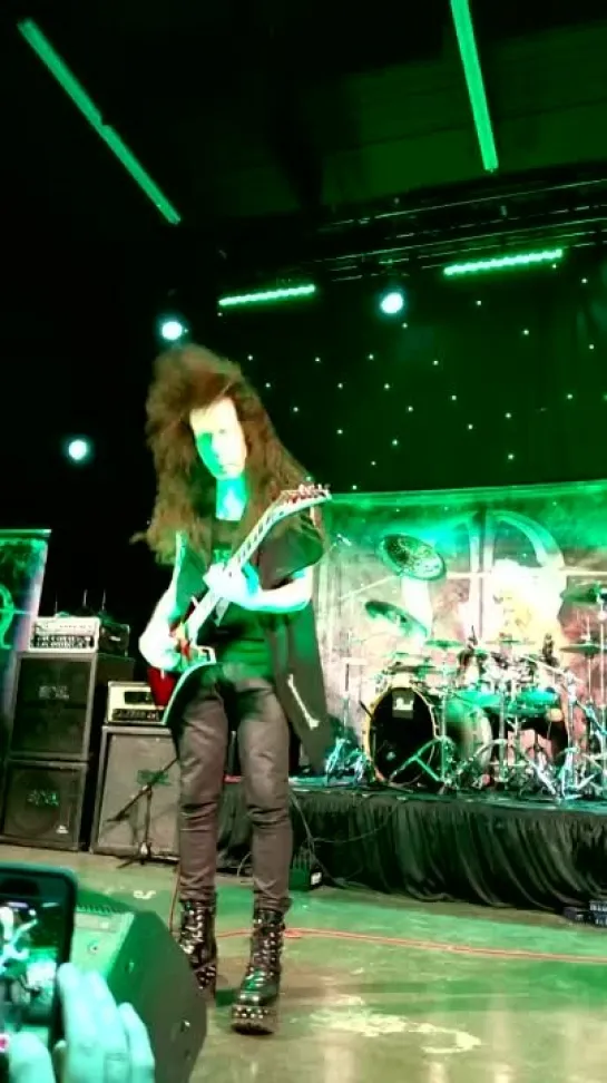 Marty Friedman - Tornado of souls( solo) Live 2017, in Oklahoma City