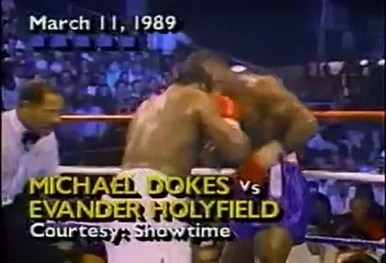 1990-04-04 Michael Dokes vs Donovan «Razor» Ruddock (WBA Inter-Continental Heavyweight Title)