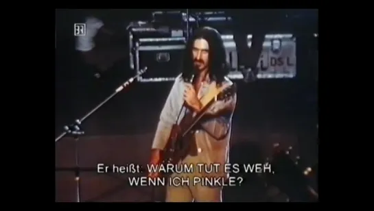 Frank Zappa - We Dont Mess Around - Circus Krone Munchen 1978