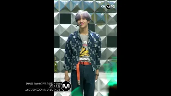 [MPD직캠] 샤이니 태민 직캠 View SHINee Taemin Fancam Mnet MCOUNTDOWN 150528_KnfzALeBYKo_1080p