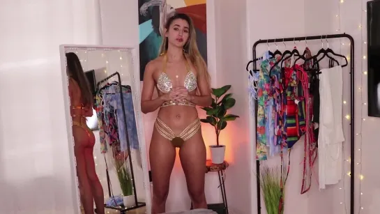 Sexy Swimsuits Try On Haul _ Hot Bikinis _ Bella Barnett2021-08-27