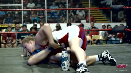 69kg Female Freestyle Wrestler Dori Yeats in Action Rio Olympics