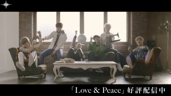 [FSG STORM] CROSS GENE - Love & Peace (Japanese ver.) |рус.саб|