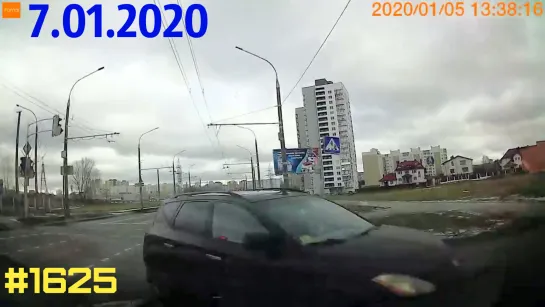 Подборка ДТП 7.01.2020 ВИДЕО №1625