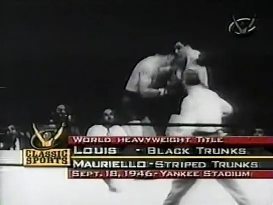 1946-09-18 Boxing ¦ Joe Louis vs Tami Mauriello