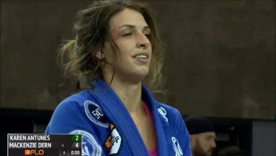 Mackenzie Dern vs Karen Antunes Featherweight Final #ibjjfpan16