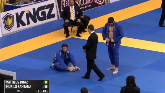 Murilo Santana vs Matheus Diniz #ibjjfpan16