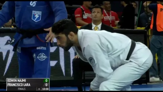 Edwin Najmi vs Francisco Iturralde Lightweight Final#ibjjfpan16