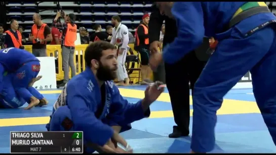 Murilo Santana vs Thiago Sa MHW #ibjjfpan16 полуфинал тяжи