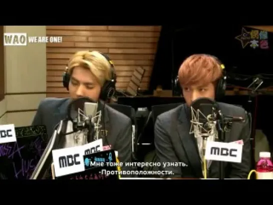 [РУСС.САБ] 131108 Kris And Lay - C Radio 偶像本色-Idol True Colours