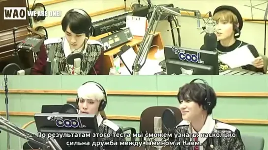 [РУСС.САБ] 131031 Sukira - Taemin's Speed Quiz with Kai